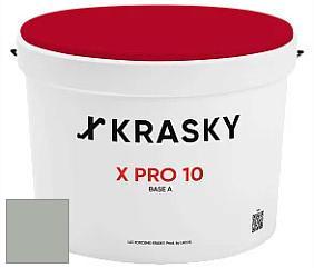 Краска X Pro 10 X Krasky матовая краска для стен и потолков цвет NCS S 3005-G20Y 