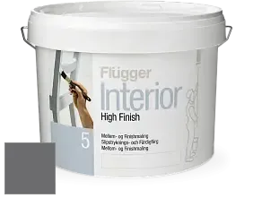 Краска Flugger Interior High Finish 5 матовая акриловая краска-грунт цвет NCS S 6502-R50B 