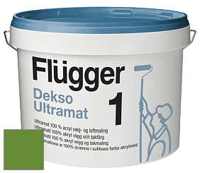 Краска Flugger Dekso 1 ультраматовая краска цвет NCS S 2570-G30Y 