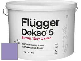 Краска Flugger Dekso 5 матовая краска цвет 2446 
