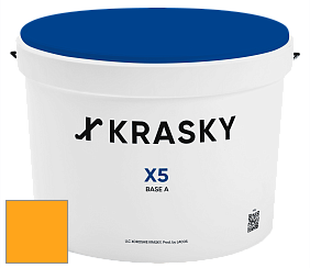 Краска X5 X Krasky матовая краска для стен и потолков цвет NCS S 0580-Y20R 