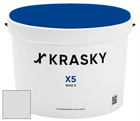 Краска X5 X Krasky матовая краска для стен и потолков цвет 5346 