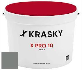 Краска X Pro 10 X Krasky матовая краска для стен и потолков цвет NCS S 5502-G 