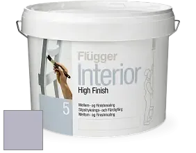 Краска Flugger Interior High Finish 5 матовая акриловая краска-грунт цвет 4435 