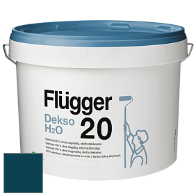 Краска Flugger Dekso H2O 20 полуматовая краска цвет RAL 5020 