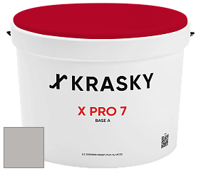 Краска X Pro 7 X Krasky матовая краска для стен и потолков цвет 5385 