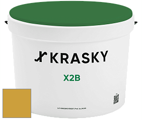 Краска X2B X Krasky глубокоматовая краска для потолков цвет NCS S 2060-Y 