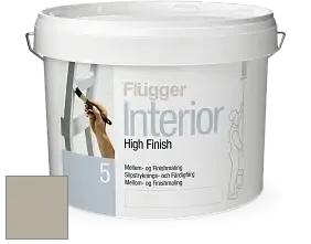 Краска Flugger Interior High Finish 5 матовая акриловая краска-грунт цвет NCS S 3005-Y 