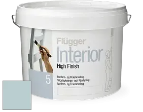 Краска Flugger Interior High Finish 5 матовая акриловая краска-грунт цвет NCS S 1510-B20G 