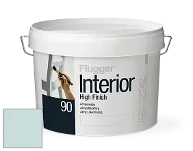 Краска Flugger Interior High Finish 90 акриловая глянцевая эмаль цвет NCS S 1010-B50G 