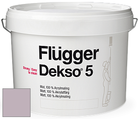 Краска Flugger Dekso 5 матовая краска цвет 4415 