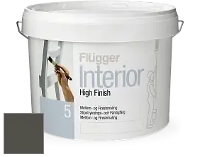 Краска Flugger Interior High Finish 5 матовая акриловая краска-грунт цвет NCS S 8005-G80Y 