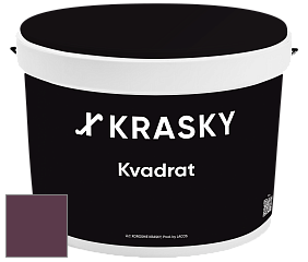 Краска X2B Kvadrat X Krasky матовая краска для потолков глубокого чёрного цвета цвет IN-788 