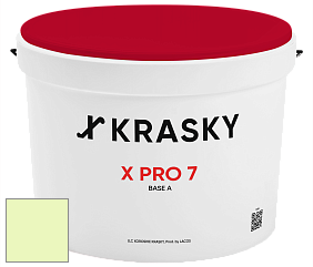 Краска X Pro 7 X Krasky матовая краска для стен и потолков цвет 1532 