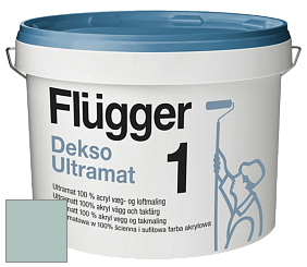 Краска Flugger Dekso 1 ультраматовая краска цвет NCS S 2010-B70G 