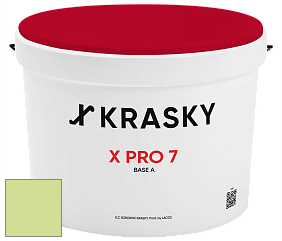 Краска X Pro 7 X Krasky матовая краска для стен и потолков цвет 2536 