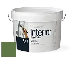 Краска Flugger Interior High Finish 90 акриловая глянцевая эмаль цвет NCS S 4050-G30Y 
