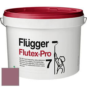 Краска Flugger Flutex Pro 7 матовая краска цвет NCS S 4030-R20B 