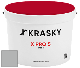 Краска X PRO 5 X Krasky матовая краска для стен и потолков цвет 5352 