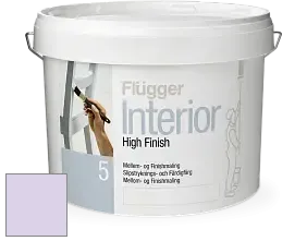 Краска Flugger Interior High Finish 5 матовая акриловая краска-грунт цвет NCS S 0520-R50B 