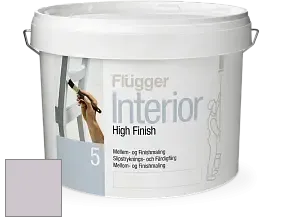 Краска Flugger Interior High Finish 5 матовая акриловая краска-грунт цвет NCS S 1510-R40B 