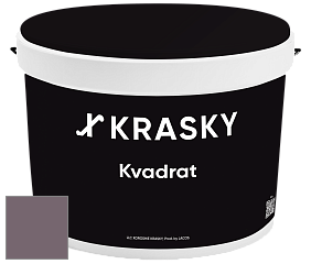 Краска X2B Kvadrat X Krasky матовая краска для потолков глубокого чёрного цвета цвет NCS S 6010-R30B 