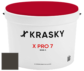 Краска X Pro 7 X Krasky матовая краска для стен и потолков цвет NCS S 8505-Y 