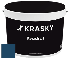 Краска X2B Kvadrat X Krasky матовая краска для потолков глубокого чёрного цвета цвет RAL 5001 