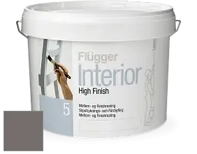 Краска Flugger Interior High Finish 5 матовая акриловая краска-грунт цвет 5356 
