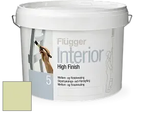 Краска Flugger Interior High Finish 5 матовая акриловая краска-грунт цвет NCS S 1020-G60Y 