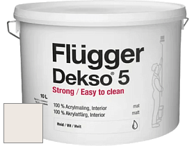 Краска Flugger Dekso 5 матовая краска цвет 4371 