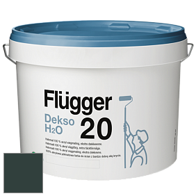 Краска Flugger Dekso H2O 20 полуматовая краска цвет RAL 6012 