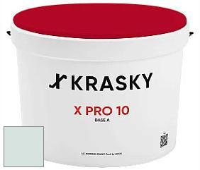 Краска X Pro 10 X Krasky матовая краска для стен и потолков цвет NCS S 0907-B80G 