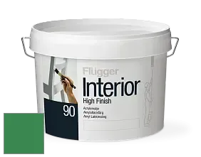 Краска Flugger Interior High Finish 90 акриловая глянцевая эмаль цвет NCS S 3060-G10Y 