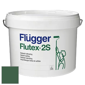 Краска Flugger Flutex 2S глубоко матовая краска цвет NCS S 6030-G10Y 