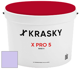 Краска X PRO 5 X Krasky матовая краска для стен и потолков цвет 1442 