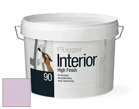 Краска Flugger Interior High Finish 90 акриловая глянцевая эмаль цвет NCS S 1020-R40B 
