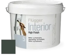 Краска Flugger Interior High Finish 5 матовая акриловая краска-грунт цвет NCS S 8010-G10Y 