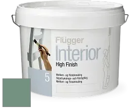 Краска Flugger Interior High Finish 5 матовая акриловая краска-грунт цвет NCS S 4020-G 