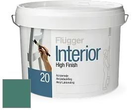 Краска Flugger Interior High Finish 20 акриловая полуматовая эмаль цвет 2497 