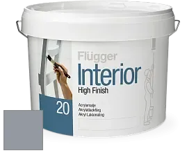 Краска Flugger Interior High Finish 20 акриловая полуматовая эмаль цвет IN-732 