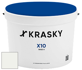 Краска X10 X Krasky шелковисто-матовая краска для стен и потолков цвет NO.89 