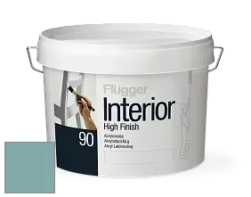 Краска Flugger Interior High Finish 90 акриловая глянцевая эмаль цвет NCS S 3020-B40G 