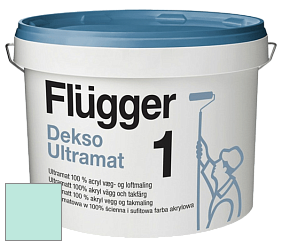 Краска Flugger Dekso 1 ультраматовая краска цвет NCS S 0520-B70G 