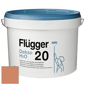 Краска Flugger Dekso H2O 20 полуматовая краска цвет 2377 