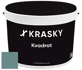 Краска X2B Kvadrat X Krasky матовая краска для потолков глубокого чёрного цвета цвет 3497 