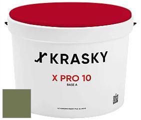 Краска X Pro 10 X Krasky матовая краска для стен и потолков цвет 3528 