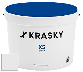 Краска X5 X Krasky матовая краска для стен и потолков цвет 5431 