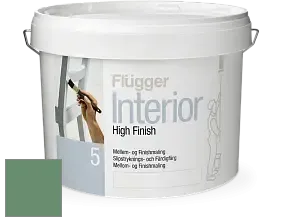 Краска Flugger Interior High Finish 5 матовая акриловая краска-грунт цвет 2507 