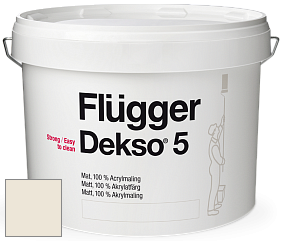 Краска Flugger Dekso 5 матовая краска цвет 4352 